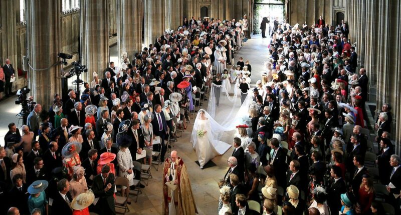 Meghan and Kate's feud was rumoured to have started BEFORE the wedding - but did Kate hand her the bouquet on the big day?