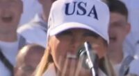 Melania Trump gives Navy sailors a 'Hooyah!'