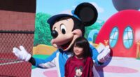 Mickey Mouse surprises L.A. kids and teaches them the "Hot Dog!" dance from the 'Mickey Mouse Clubhouse+'