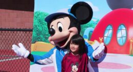 Mickey Mouse surprises L.A. kids and teaches them the "Hot Dog!" dance from the 'Mickey Mouse Clubhouse+'