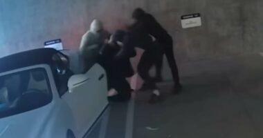 Millionaire in Bentley filmed being robbed of his $600,000 watch