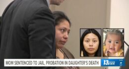 Mom who left baby to suffocate in pickup truck learns fate