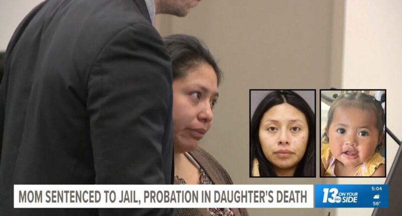 Mom who left baby to suffocate in pickup truck learns fate