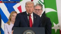 Moment Starmer thought Trump was inviting him to speak at Gaza summit