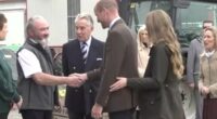 Moment William reassures Kate with secret gesture in Northern Ireland