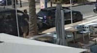 Moment gunman shoots victim dead in front of shocked British tourists
