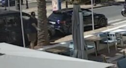 Moment gunman shoots victim dead in front of shocked British tourists