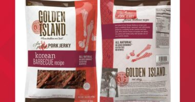 More than 2 million pounds of barbecue pork jerky recalled over metal contamination