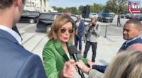 Nancy Pelosi explodes at reporter as she's escorted down Capitol steps