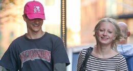 Naomi Watts's daughter Kai Schreiber, 16, holds hands with mystery man