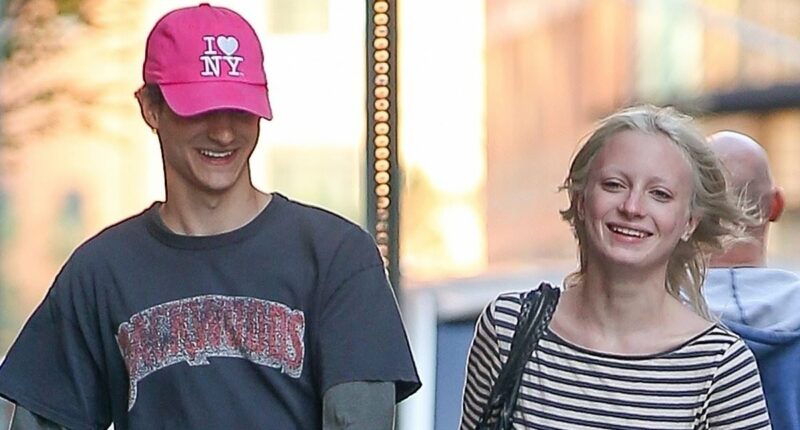 Naomi Watts's daughter Kai Schreiber, 16, holds hands with mystery man