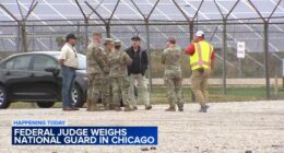 National Guard Chicago news: Judge to consider extension of order temporarily blocking National Guard in Chicago area