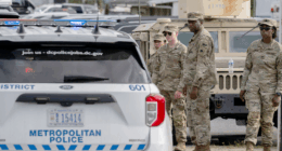 National Guard intervenes as suspect swings foot-long kitchen knife in violent DC street brawl