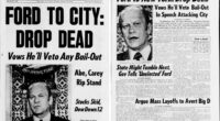 New York Daily News Flashback: “Ford to City: Drop Dead”