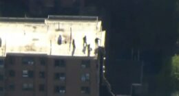 New York high-rise evacuated after partial collapse
