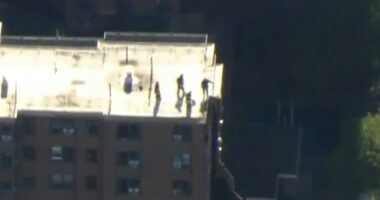 New York high-rise evacuated after partial collapse