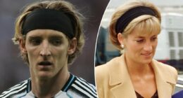 Newcastle footballer Anthony Gordon recreates Princess Diana's iconic hairstyles