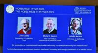 Nobel Prize in Physics goes to three scientists whose work advanced quantum technology