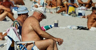 Nudists arrested after stripping on wrong beach