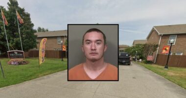 On-duty cop allegedly points gun at estranged girlfriend
