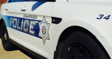 One hospitalized following two-vehicle Champaign crash