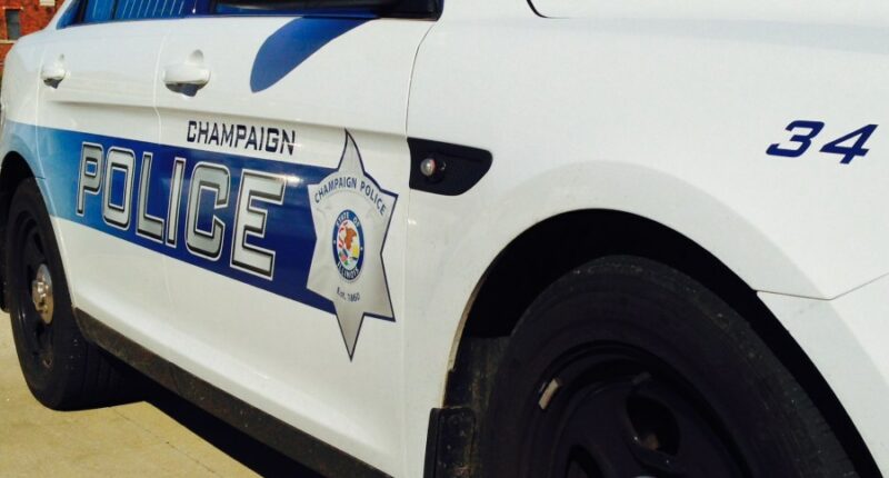 One hospitalized following two-vehicle Champaign crash