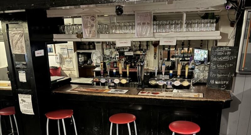 One of Britain's hardest pubs goes up for sale for £150,000