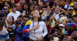 Opposition activist María Corina Machado of Venezuela wins the Nobel Peace Prize