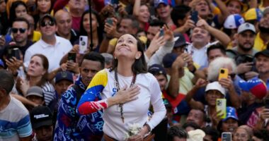 Opposition activist María Corina Machado of Venezuela wins the Nobel Peace Prize