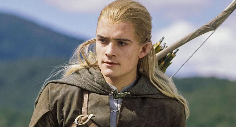 Orlando Bloom's Lord Of The Rings Haircut Was Perfect For One Off-Set Activity