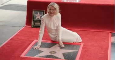 Oscar and Emmy-nominated actress Naomi Watts receives star on Hollywood Walk of Fame