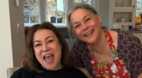 Oscar-nominated 80s star who walked away from Hollywood resurfaces in rare snap with horror icon sister