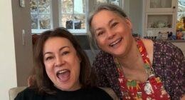 Oscar-nominated 80s star who walked away from Hollywood resurfaces in rare snap with horror icon sister