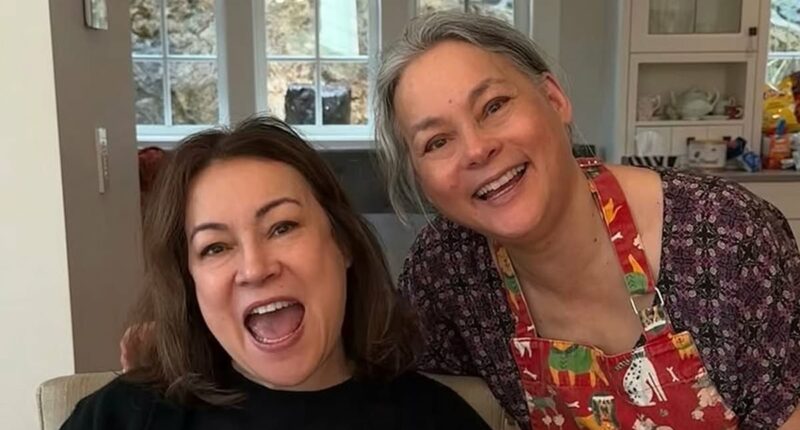Oscar-nominated 80s star who walked away from Hollywood resurfaces in rare snap with horror icon sister