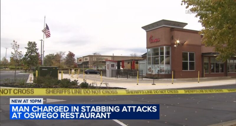 Oswego, Illinois Chick-fil-A: Darryl Lee Jr., 19, charged with murder in stabbing attacks at restaurant on Route 34, officials say