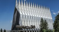 Outraged Trump blasts $335m cost of restoring CHAPEL on Air Force base