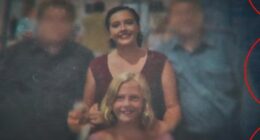 A photo that convicted paedophile was allowed to have in his cell.