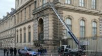 Pair arrested over Louvre £76million were trying to flee to Africa