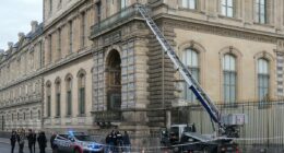 Pair arrested over Louvre £76million were trying to flee to Africa