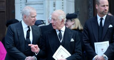 Palace braces for more days of pain over Prince Andrew as King Charles' Vatican visit risks being overshadowed by Virginia Giuffre memoir