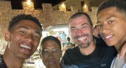 Parents of England star Jude Bellingham and his brother Jobe split: Couple end marriage as 'silver fox' father ex-policeman Mark grows close to another divorced mum-of-two