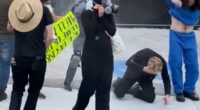 Pastor claims he was praying when ICE agents shot him with pepper ball