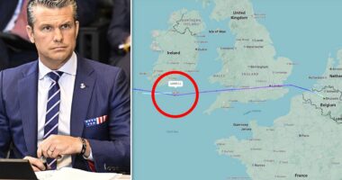 Pete Hegseth's jet makes emergency landing in Britain after high-stakes NATO summit on Russia-Ukraine war