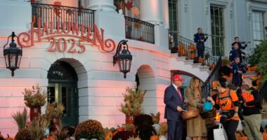 Photos: Trumps host Halloween event at White House