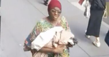 Pics released of woman wanted for abandoning newborn on subway platform in NYC Penn Station