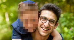 Pictured: Hero dad who bravely barricaded synagogue door during attack