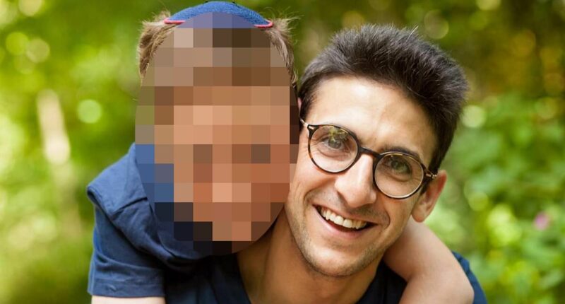 Pictured: Hero dad who bravely barricaded synagogue door during attack