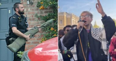 Police remove firearms from home of Oxford student arrested for chants