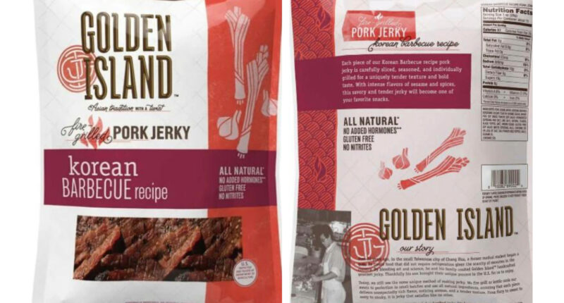 Pork jerky recall: 2M pounds of Golden Island Korean barbecue pork jerky sold at Costco, Sam's Club recalled over metal wire risk