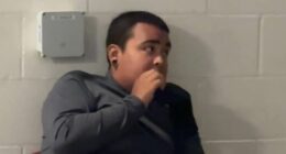 Portland Antifa suspect quivers with fear after being arrested by ICE